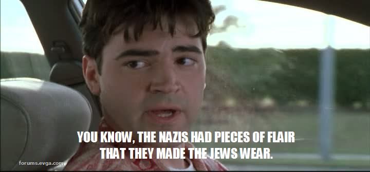 Image result for office space nazis made the wear flare meme