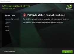 Driver Not Compatible With Windows 10